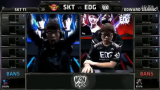 EDG VS SKT 英雄联盟LOLS5全球总决赛小组赛C组 第四轮哔哩哔哩bilibili