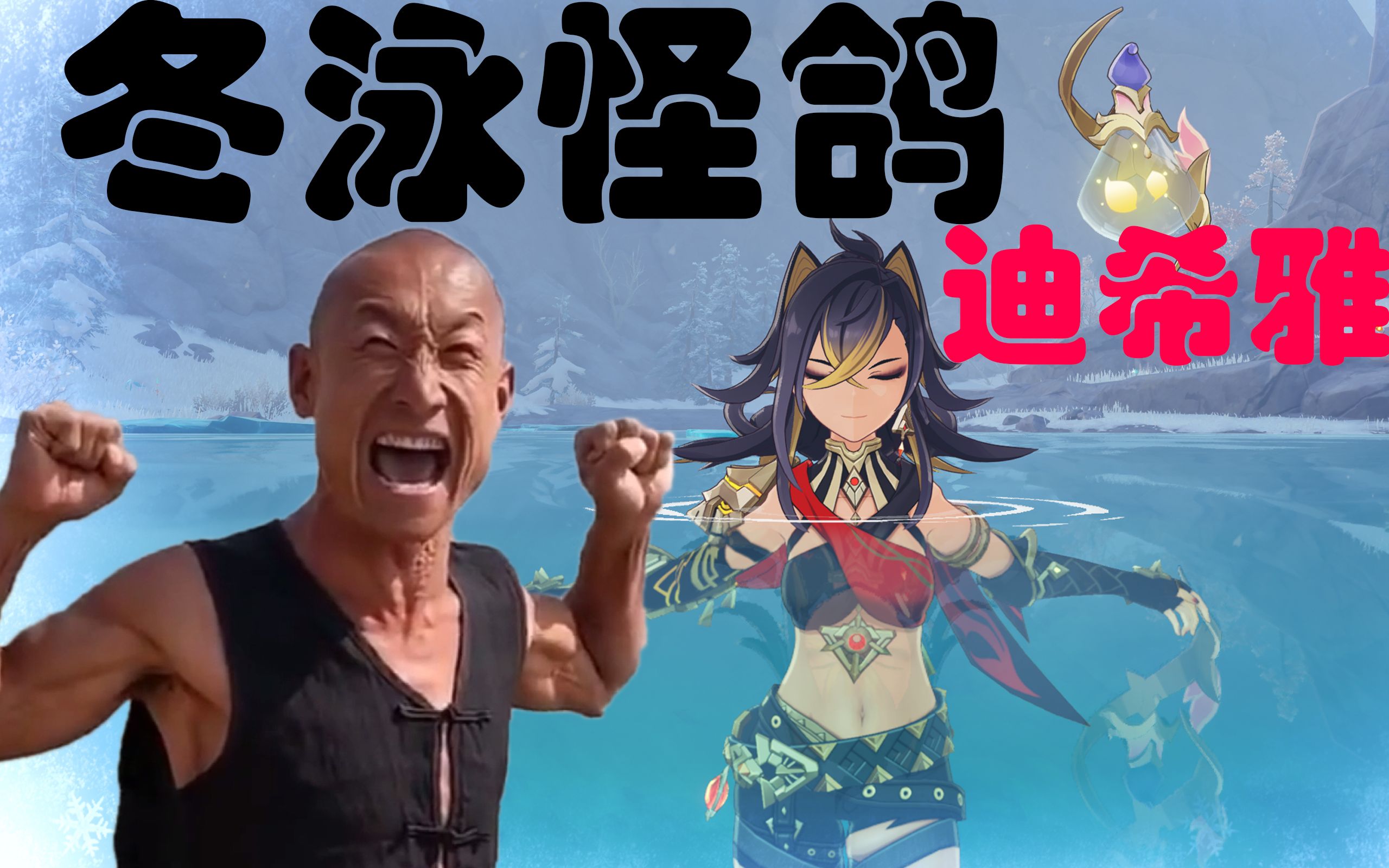 提瓦特 冬泳怪鸽-迪希亚