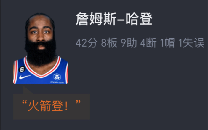 【NBA季后赛】76人116115凯尔特人 哈登爆砍42分+准绝杀再度梦回火箭登 网友赛后对76人球员评分哔哩哔哩bilibili