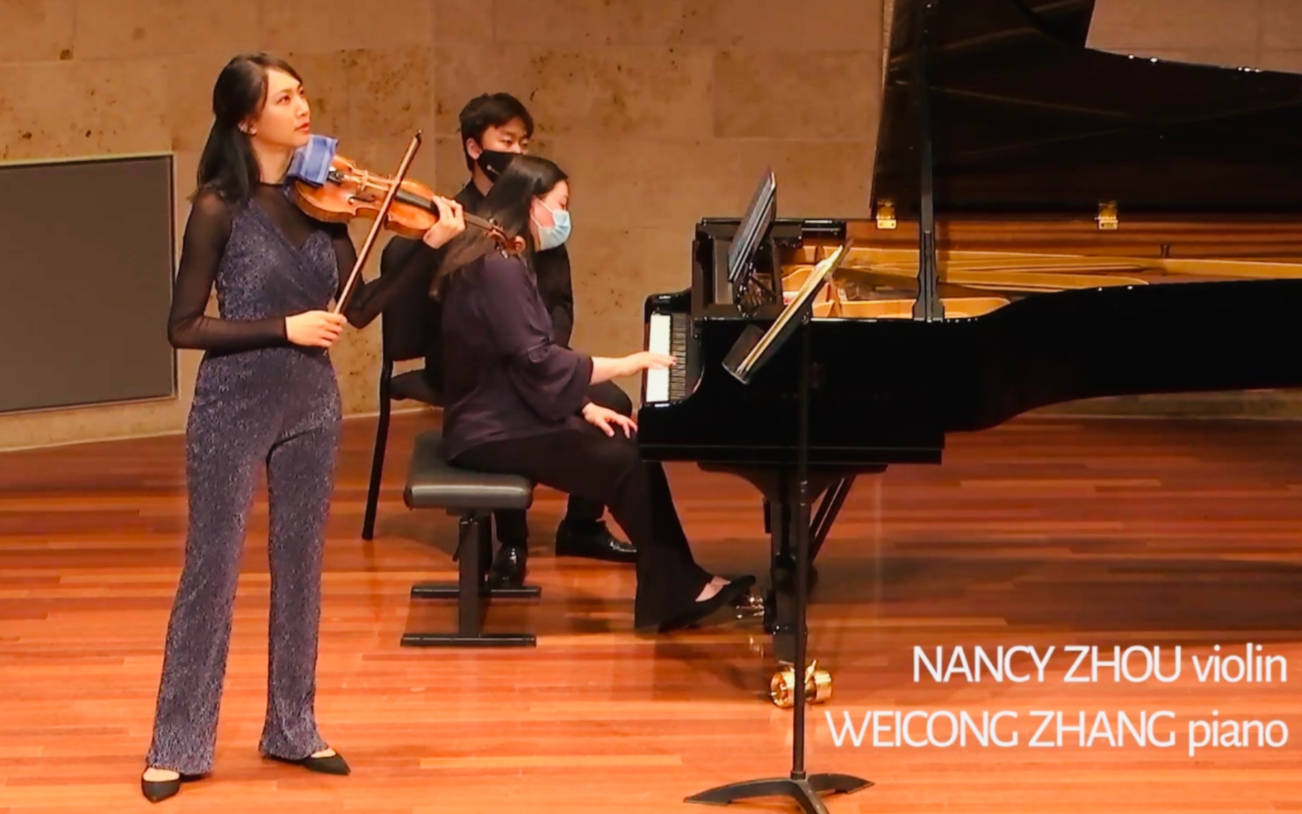 [图]周颖 & 小提琴·格什温/海菲茨 - 三首前奏曲｜Nancy Zhou & Violin·3 Preludes-Gershwin/Jascha Heifetz