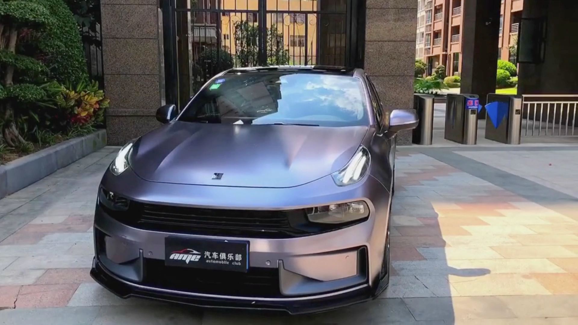 最耐看的颜色,领克03电光银改色贴膜效果,杭州专业汽车贴膜施工