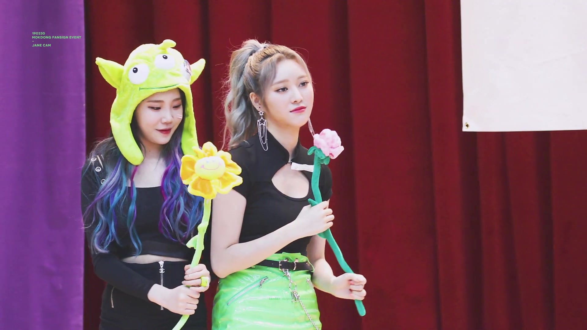 成智筵可爱直拍momoland见面会唱跳imsohot气氛火爆