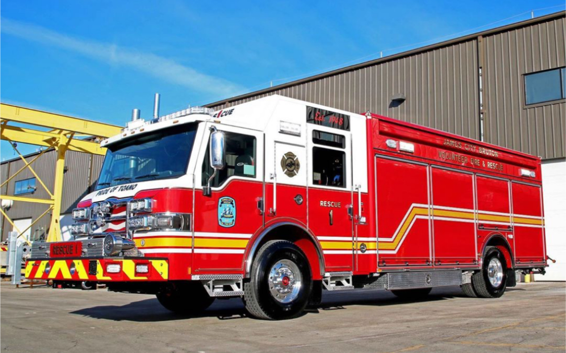 velocity non-walk in非进入式重型抢险救援车james市布鲁顿志愿消防
