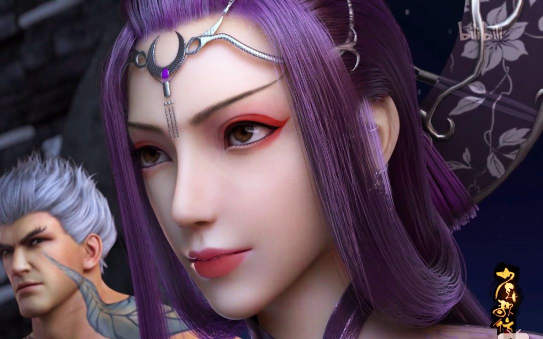 天女蕊与月姬互换妆容