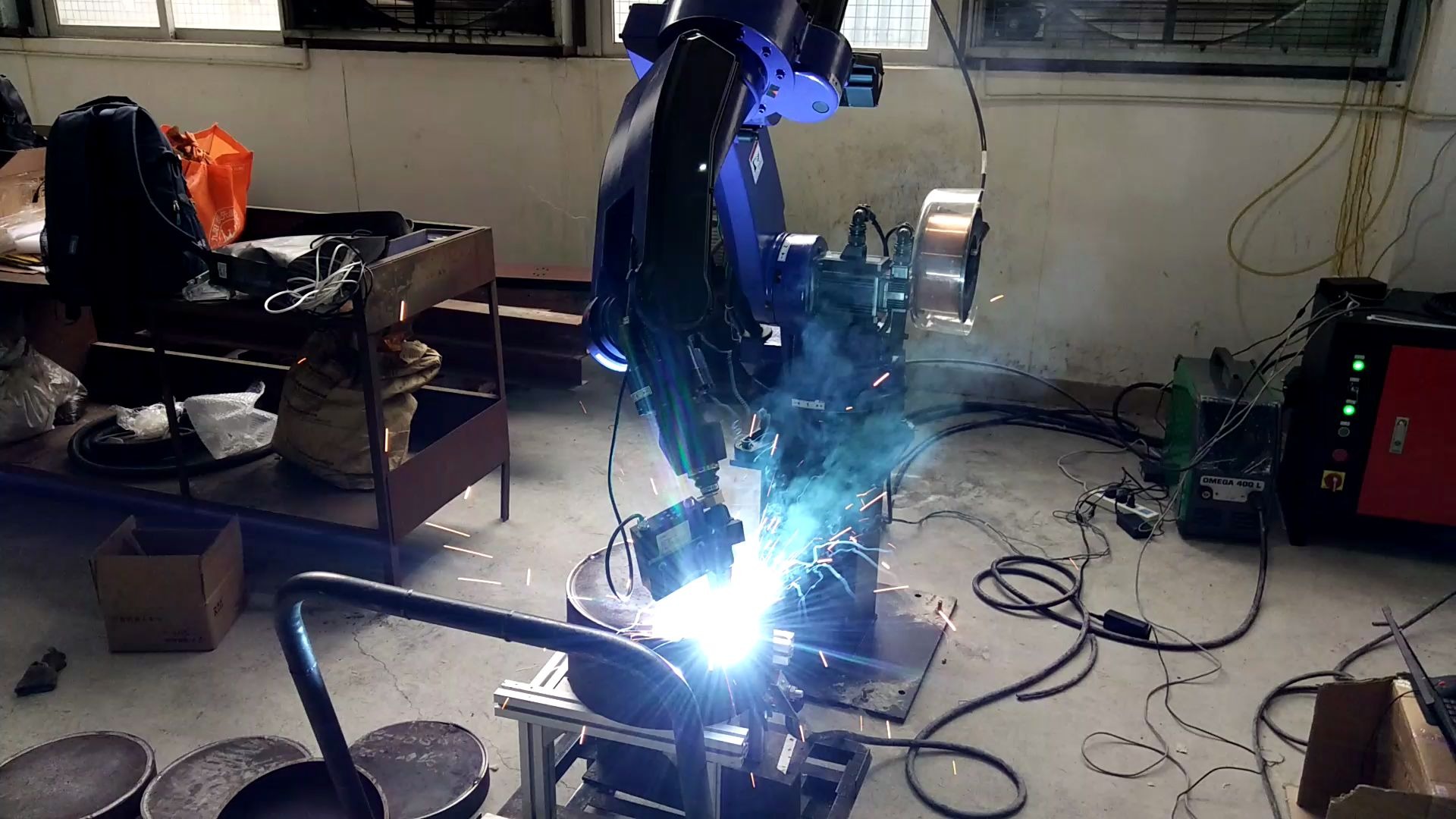 机器人激光跟踪焊接