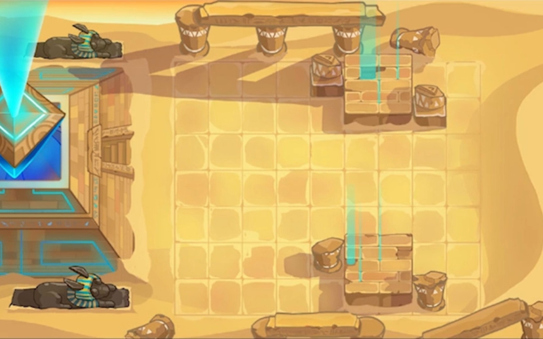 [美食大战老鼠]地图鉴赏——沙漠