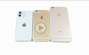 iPhone 12 Mini 和iPhone 6S 和iPhone 6S Plus大小比较哔哩哔哩bilibili