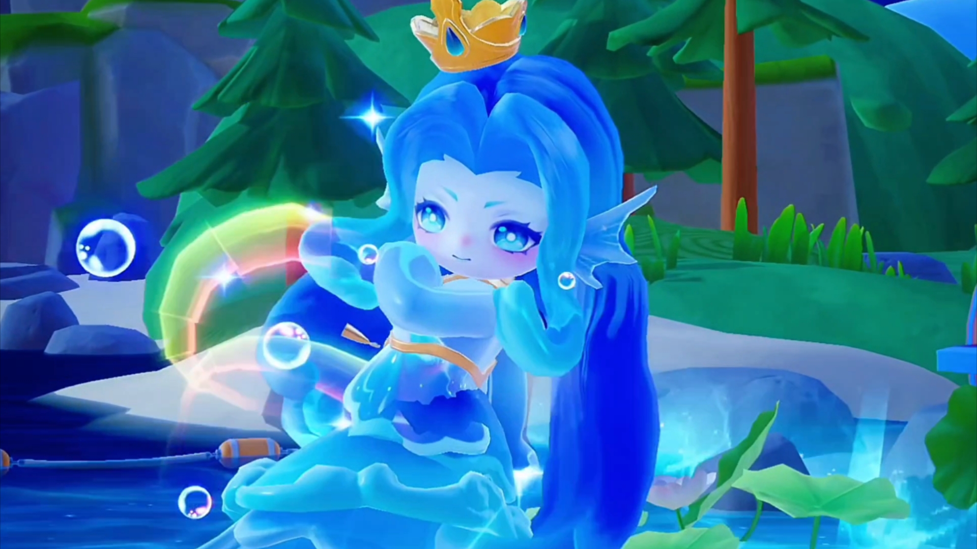 出现了!水精灵!