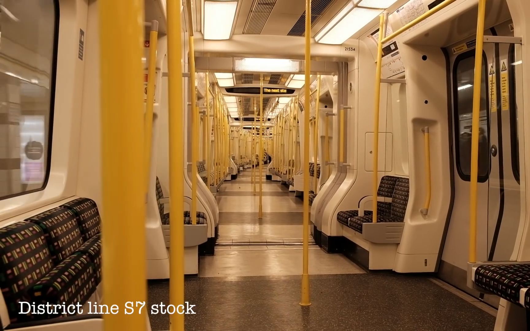 【伦敦地铁】s stock车型 傍晚搭乘体验_哔哩哔哩_bilibili