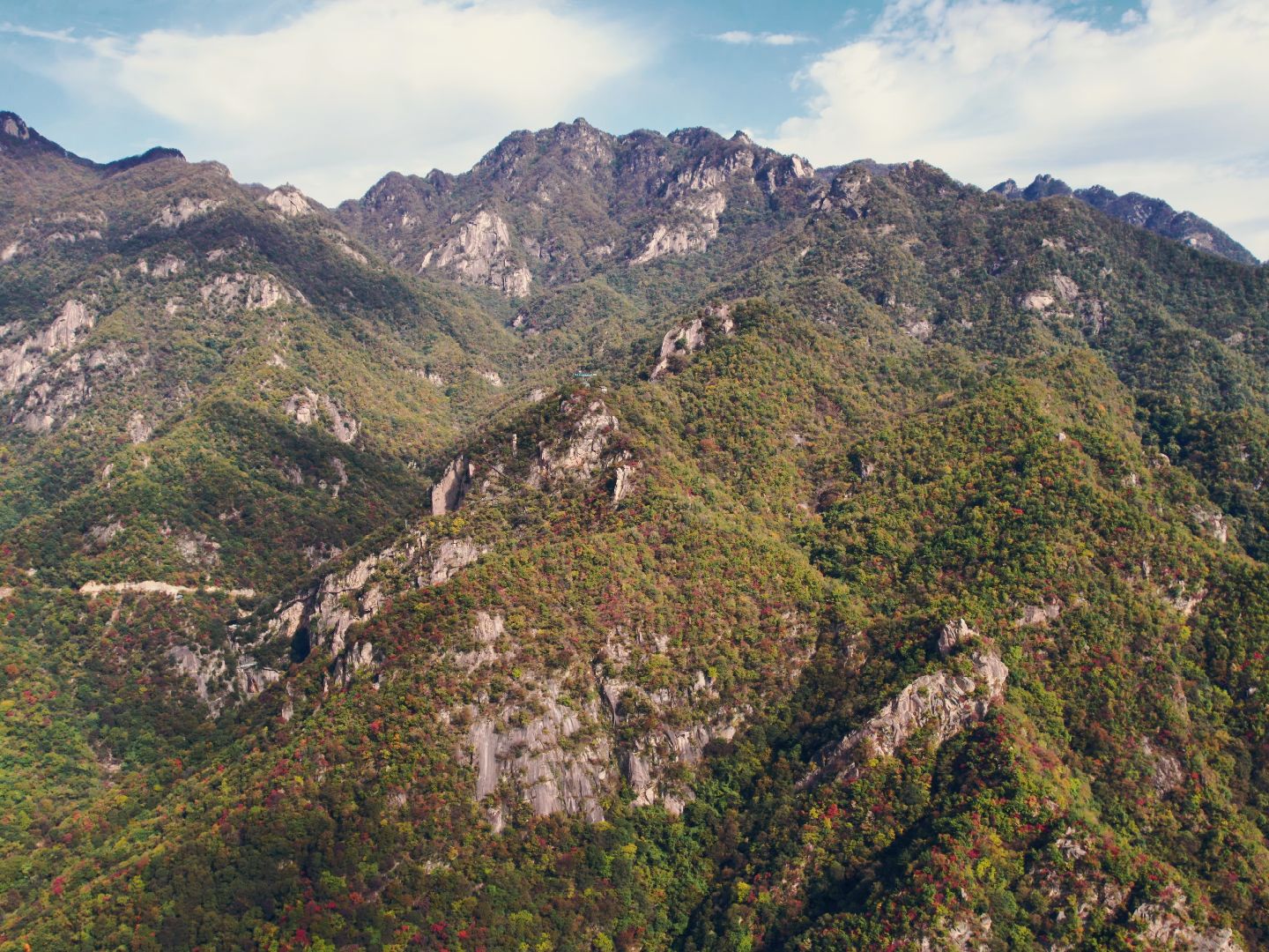 鲁山想马河风景