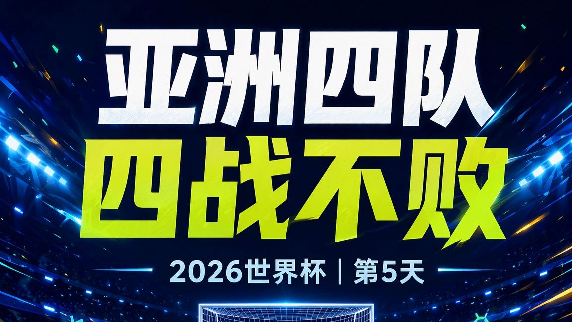 正名！人民日报盛赞亚洲球队世界杯不败表现