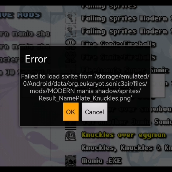 Mania Eggman falling sprites addon [Sonic 3 A.I.R.] [Mods]