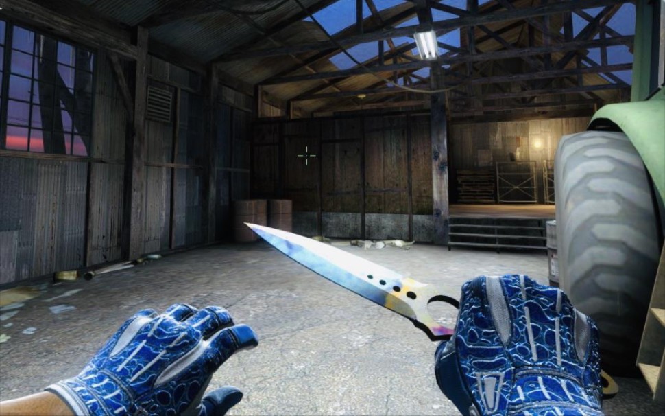 送你一把骷髅匕首,这淬火,蓝不蓝?