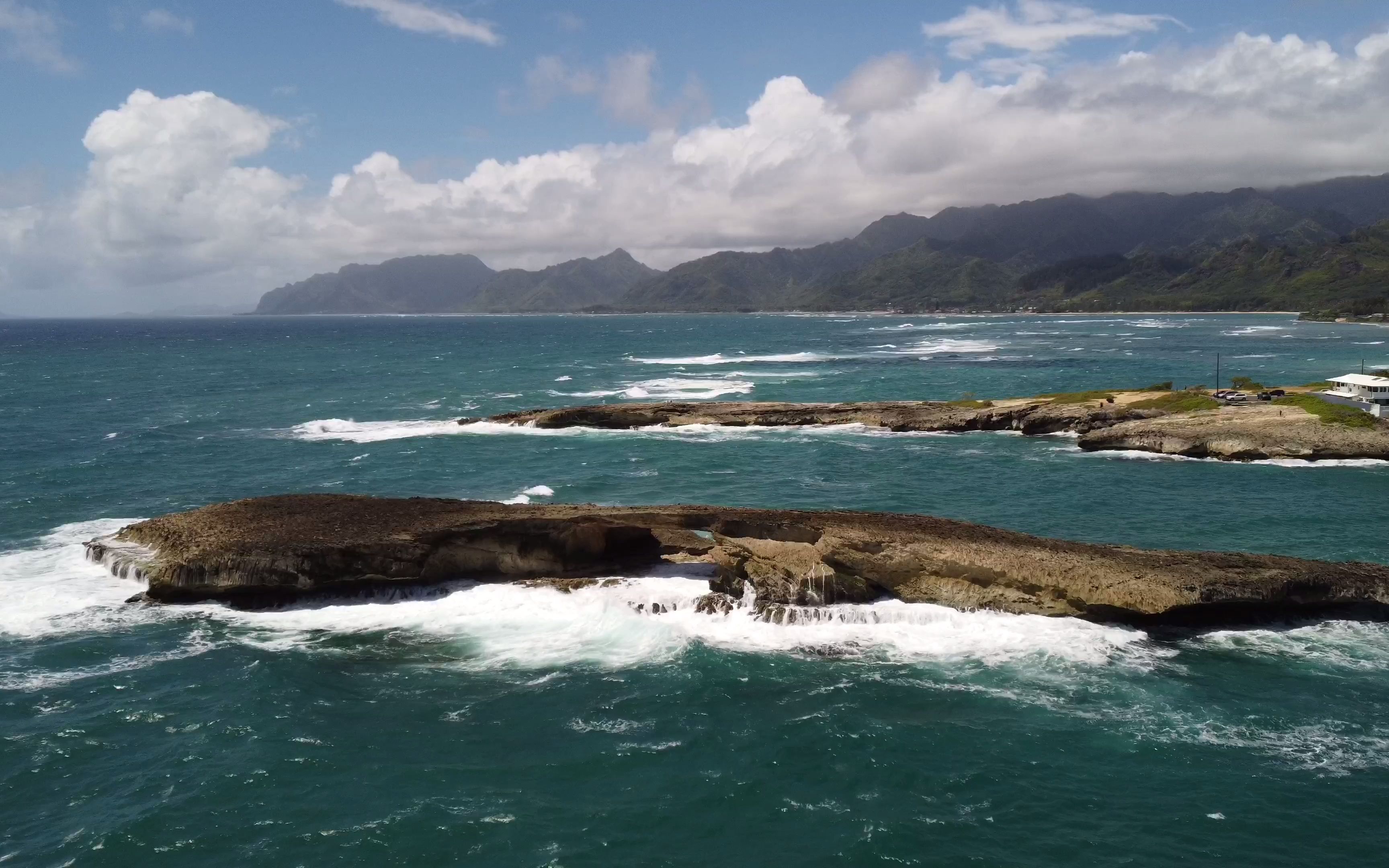 夏威夷欧胡岛天涯海角拉耶点laiepoint