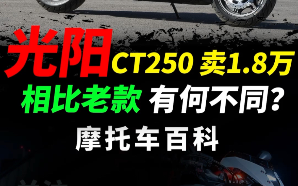 光阳赛艇CT250限量版测评解读#光阳ct250 #光阳摩托 #大踏板 #摩托车哔哩哔哩bilibili