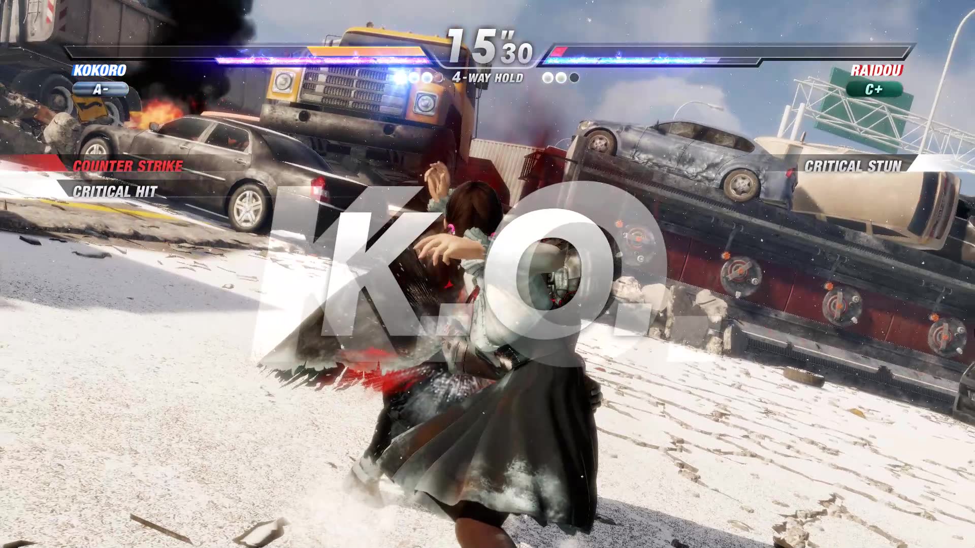 活动作品doa6kokoro大战boss雷道