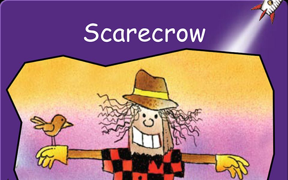 英语稻草人scarecrow儿童英语绘本故事