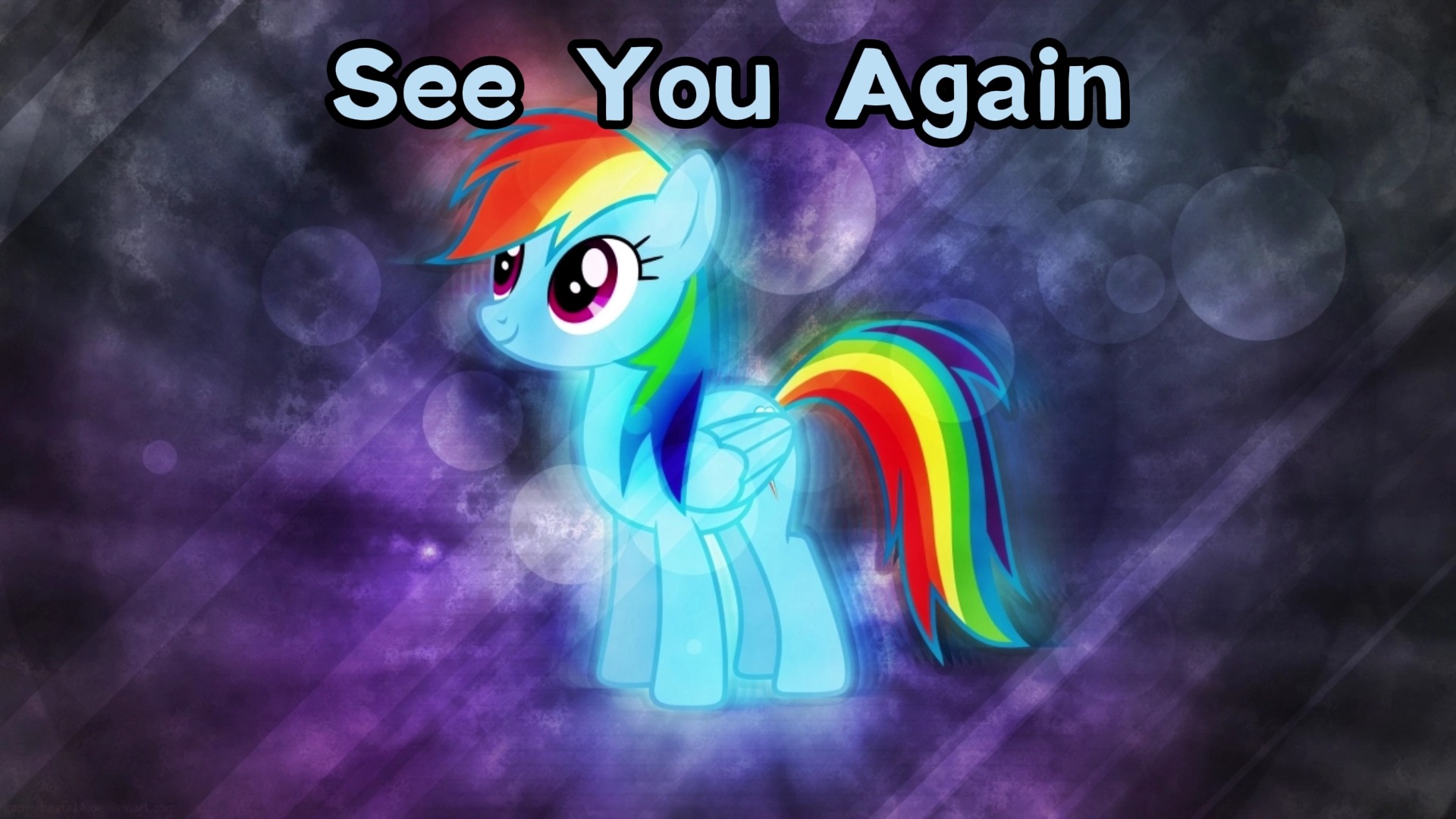 【ai小马宝莉——云宝黛西】see you again