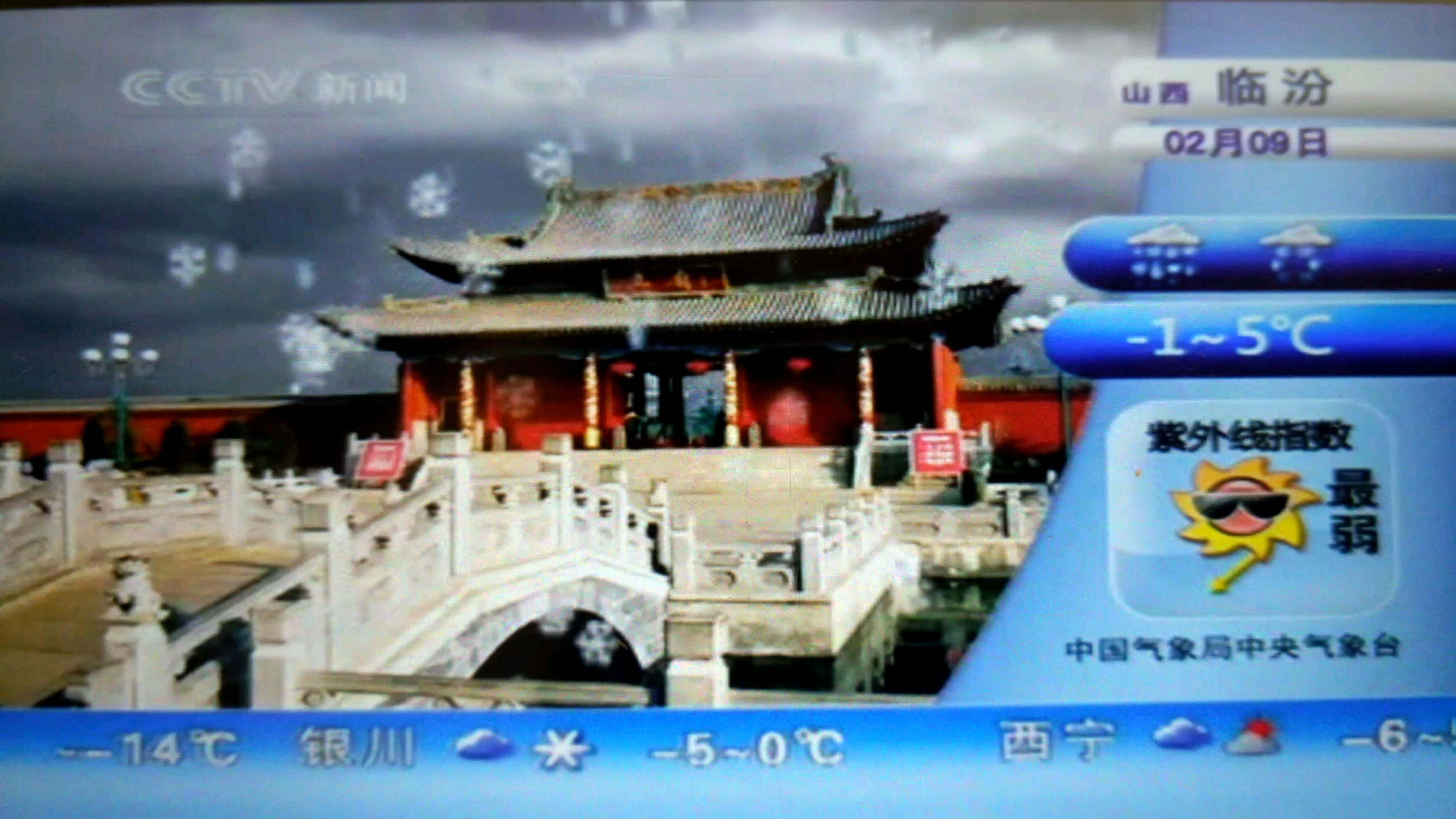天气预报新闻联播后