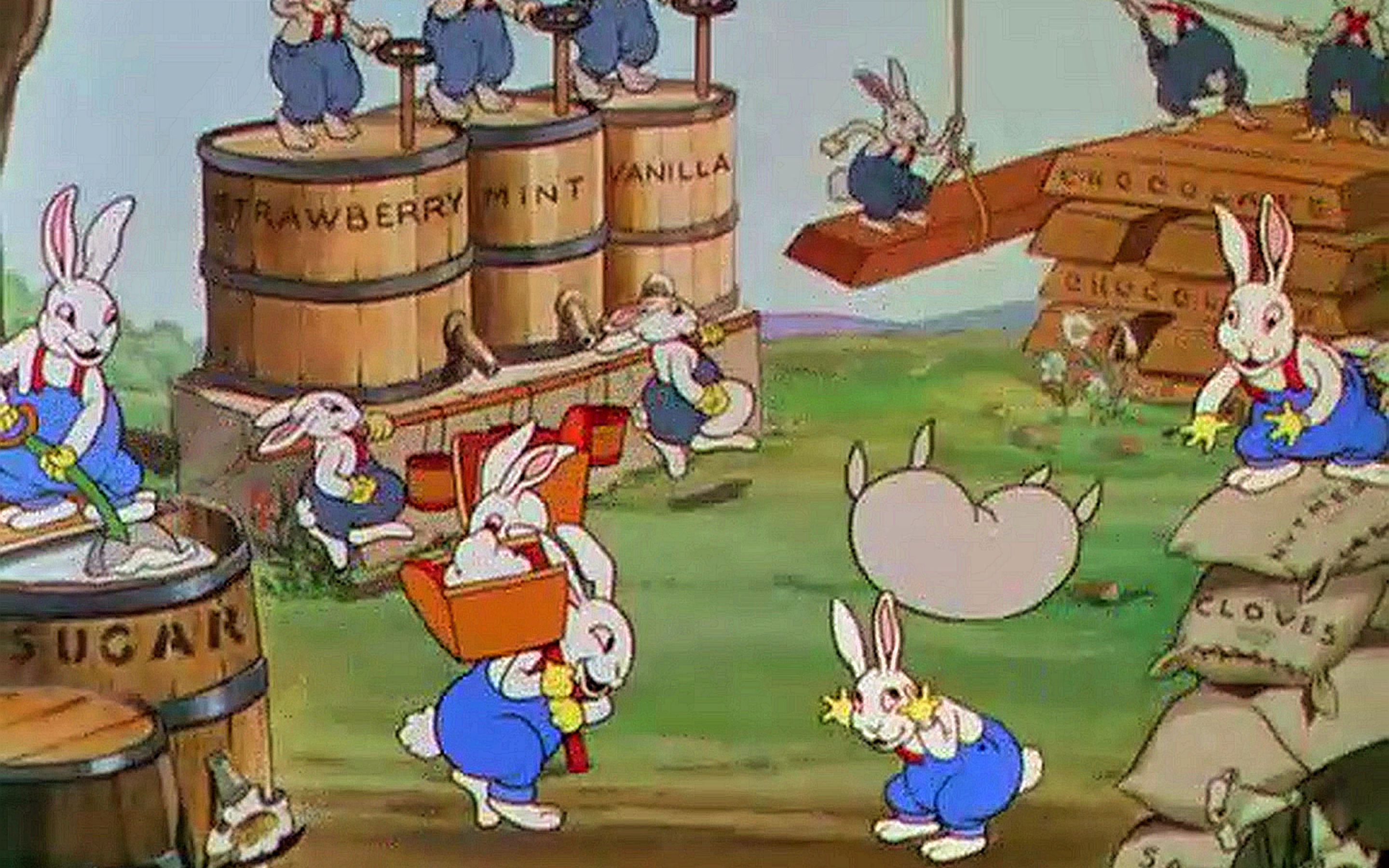 [图]【可爱的小兔子】 Funny Little Bunnies 1934 糊涂交响曲