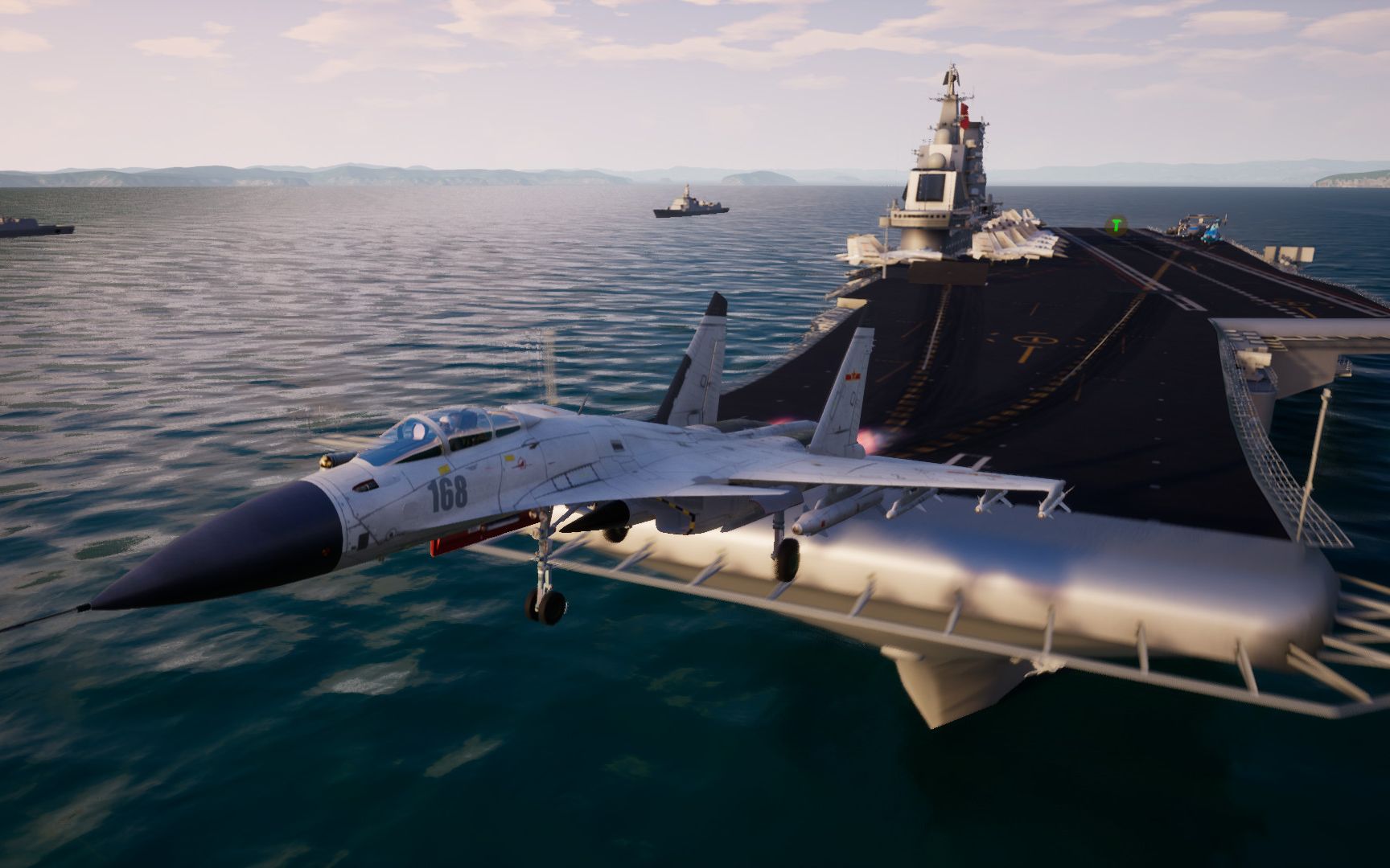 j15 jet fighter vr游戏 (歼15舰载机)