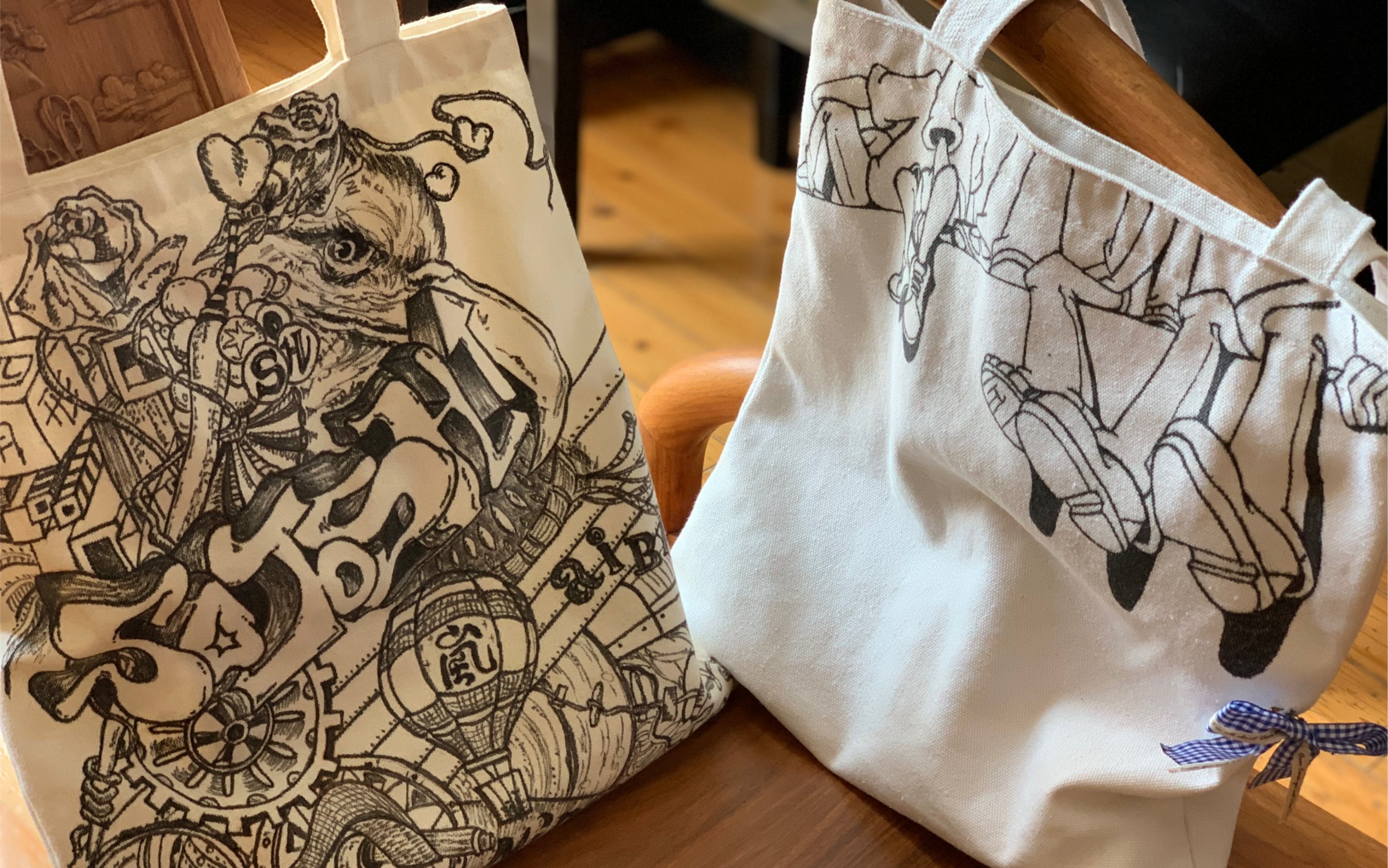 【手绘】大野智『satoshi海马』普通的画个包