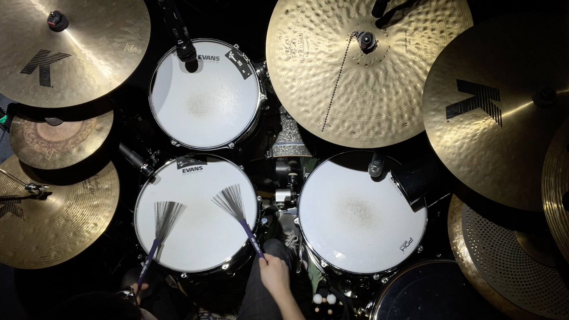 架子鼓,swing爵士乐标准曲练习,all of me.