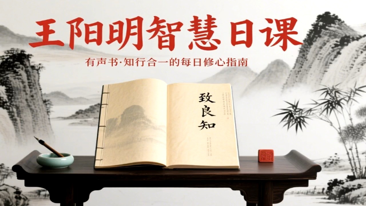【有声书】王阳明智慧日课：心学修炼一日一席谈完结