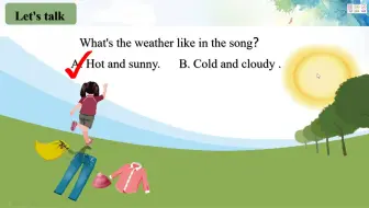 小四英语05-06 第二节 Unit5 A Let’s learn