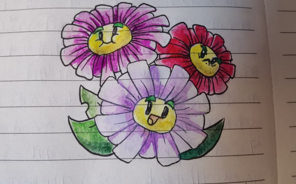 【植物大战僵尸2】手绘眩晕雏菊(懒