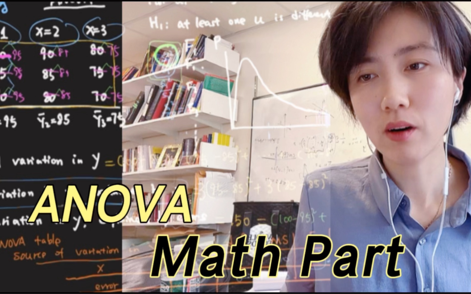 统计学|ANOVA方差分析|数学部分Math Part|F 分布哔哩哔哩bilibili