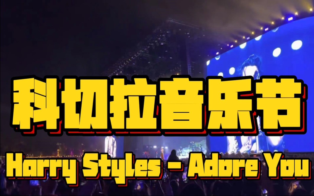 [图]科切拉音乐节（Harry Styles - Adore You）