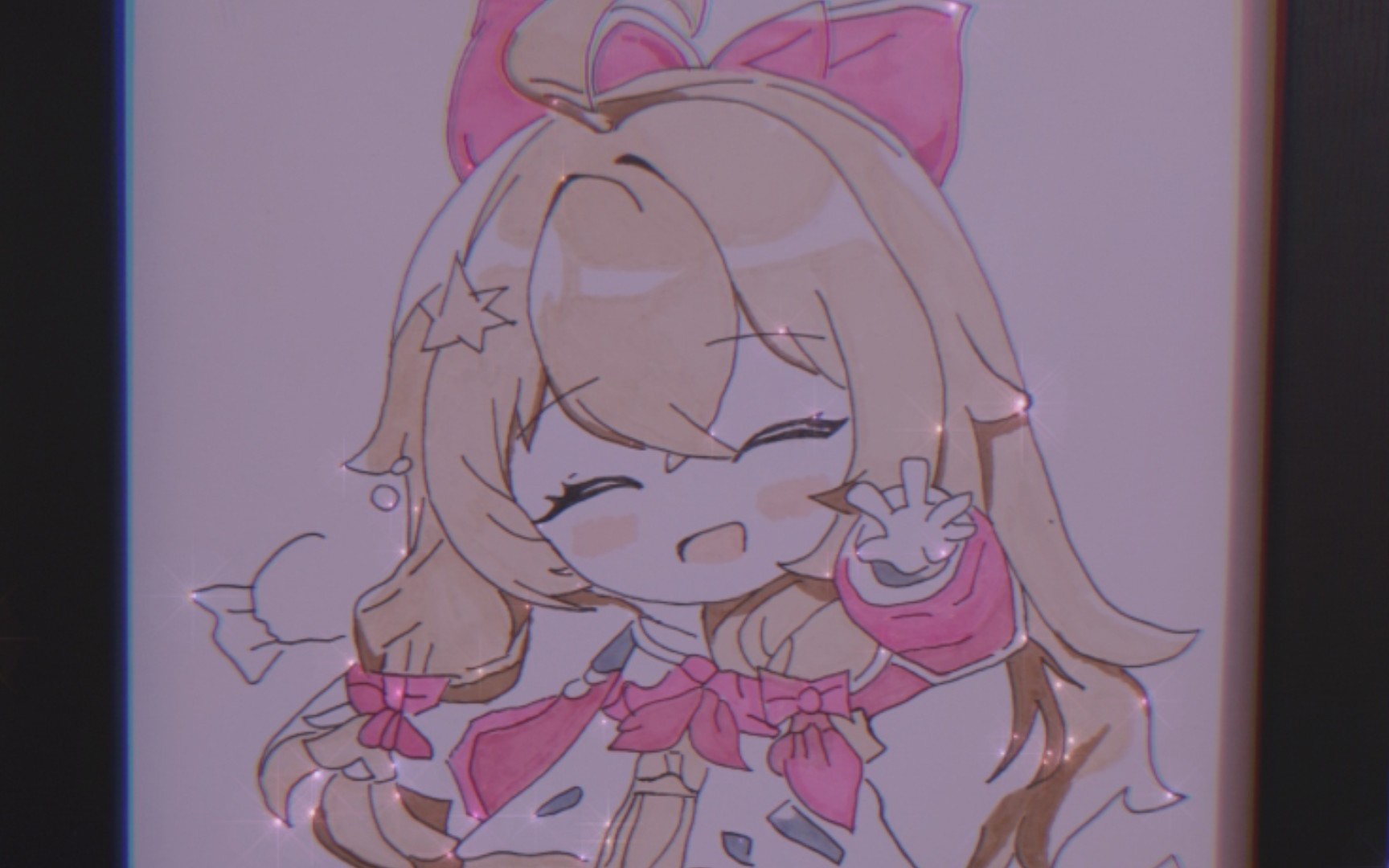 (手绘嘉然小姐)我好想将所有的一切停留在这一刻_哔哩哔哩_bilibili