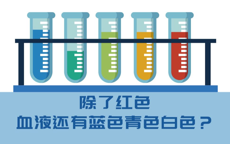 除了红色,血液还有蓝色青色白色?哔哩哔哩bilibili