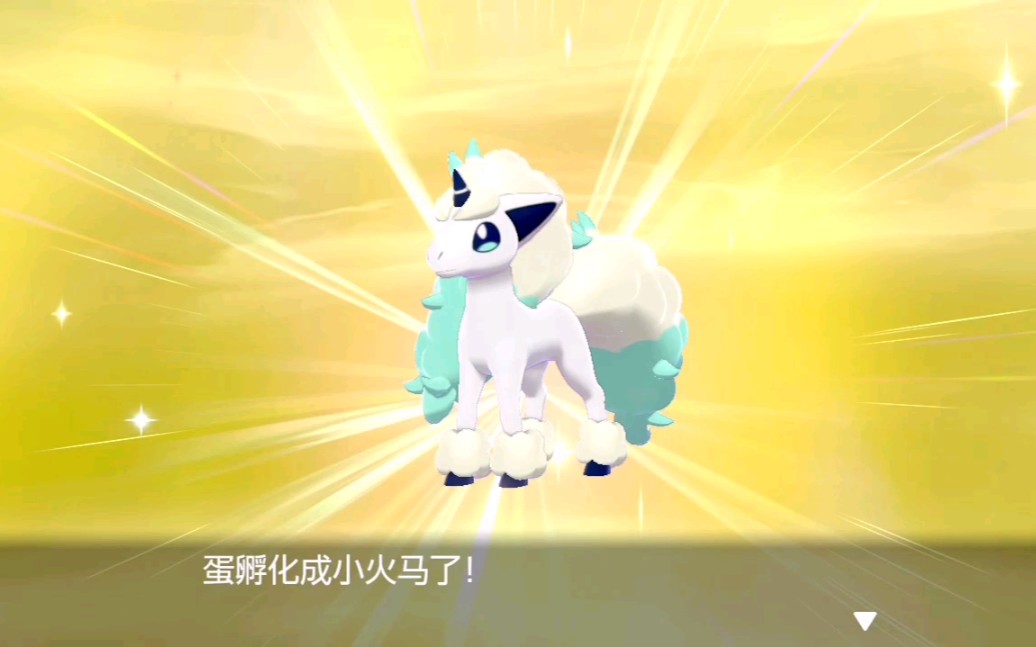 240闪光小火马get!【宝可梦剑盾】