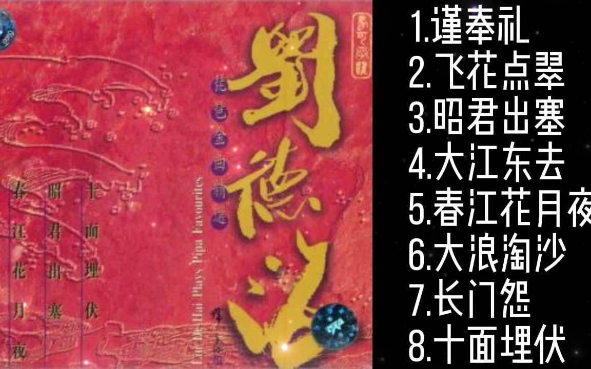 [图]刘德海《琵琶金曲精选》港压A字首版