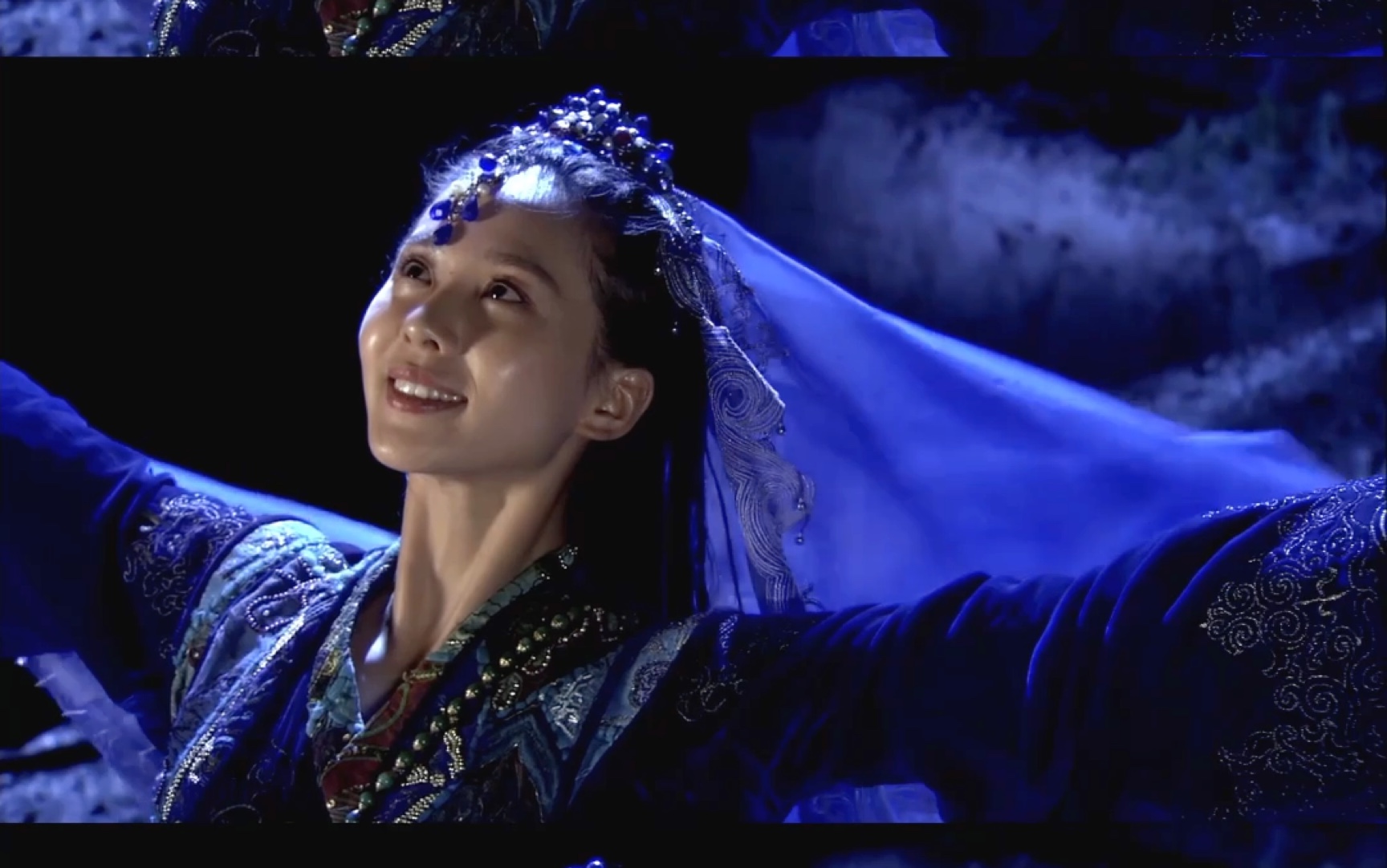 论刘诗诗和蓝裙子的适配度【刘诗诗|风中奇缘】