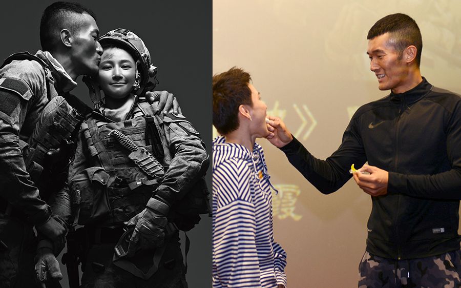 【红海行动】〔机枪吃糖组混剪〕 张天德/石头&佟莉>(王雨甜&蒋璐霞)