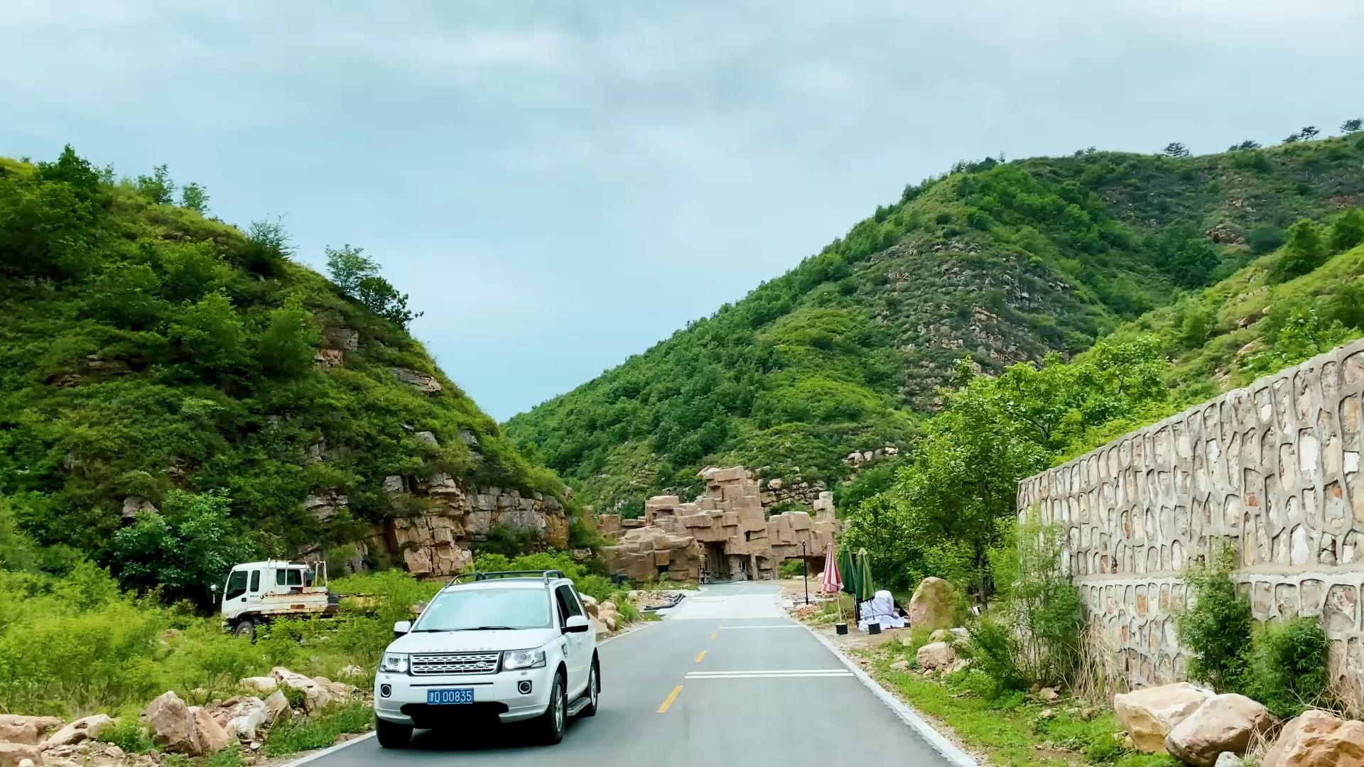 天津蓟县车神架风景区,登高望远特别心旷神怡!