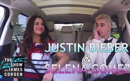 [图]【JELENA】贾斯汀比伯和赛琳娜戈麦斯车内卡拉OK？毫无违和 | Justin Bieber & Selena Gomez Carpool Karaoke