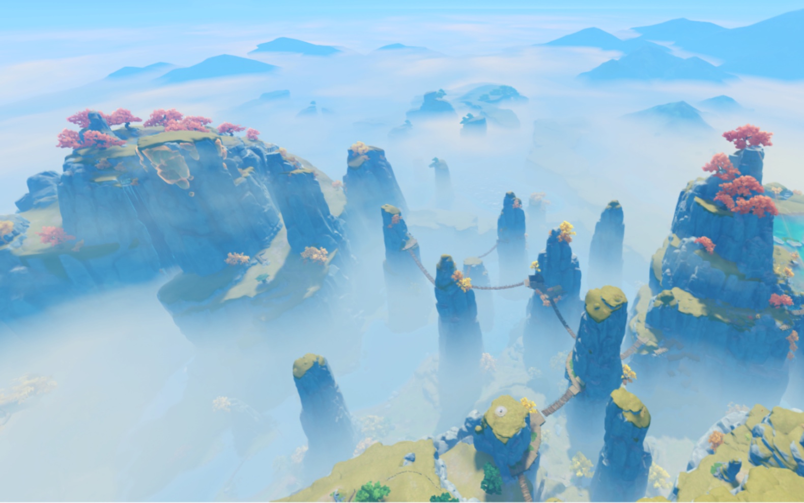 原神璃月bgm云海之上钢琴翻弹