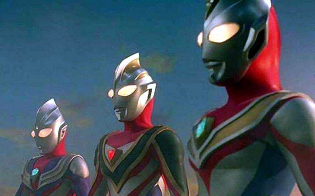 奥特曼平成三杰x命运的水滴光芒永远照耀着地球