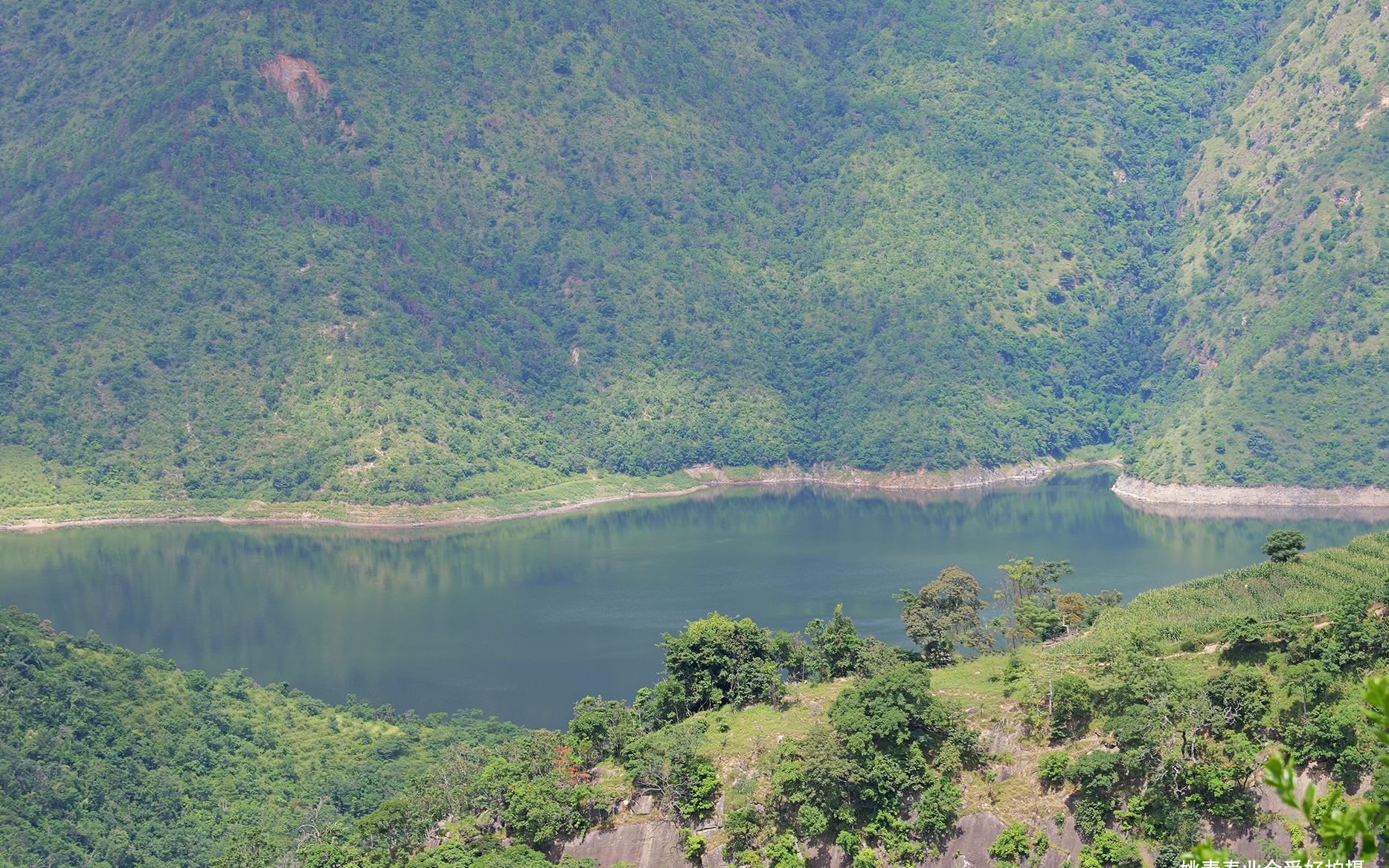 云南省临沧市凤庆县大寺乡澜沧江乡村人家自然风光山水风景姚青春拍摄