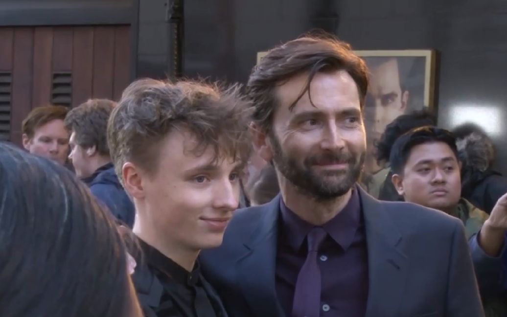 【Tennant父子档】《托尔金》首映礼 Tolkin Premiere Ty Tennant & David Tennant Scene Cut哔哩哔哩bilibili