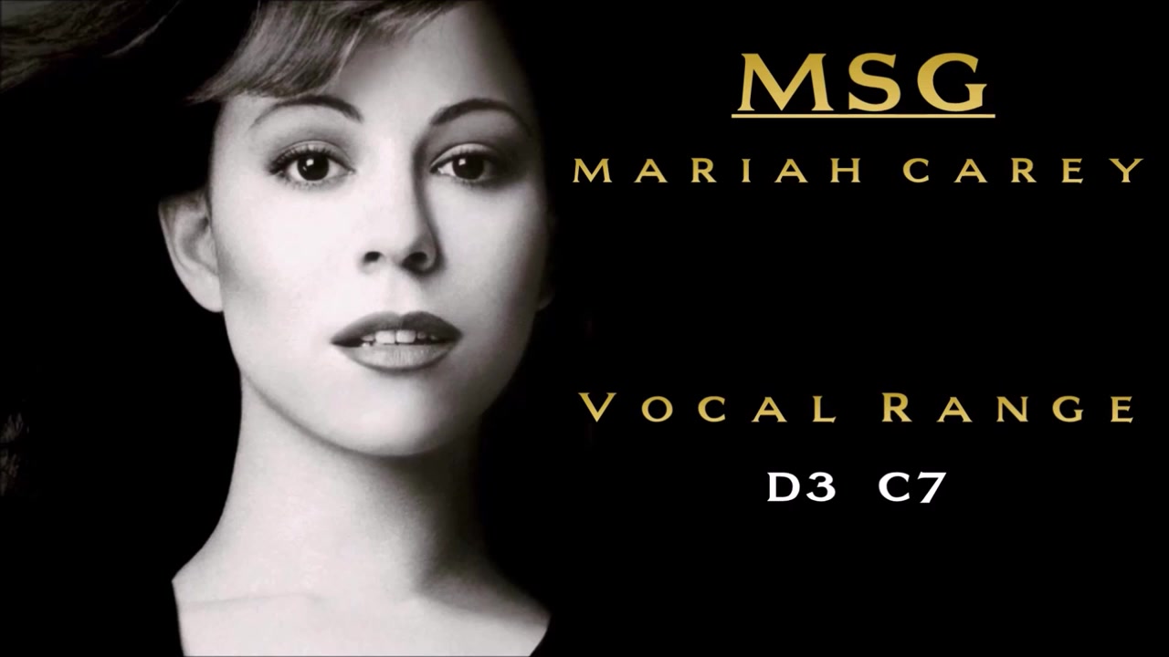 Mariah Carey 麦迪逊花园广场 1995 Vocal Range (D3  C7) 不修音哔哩哔哩bilibili