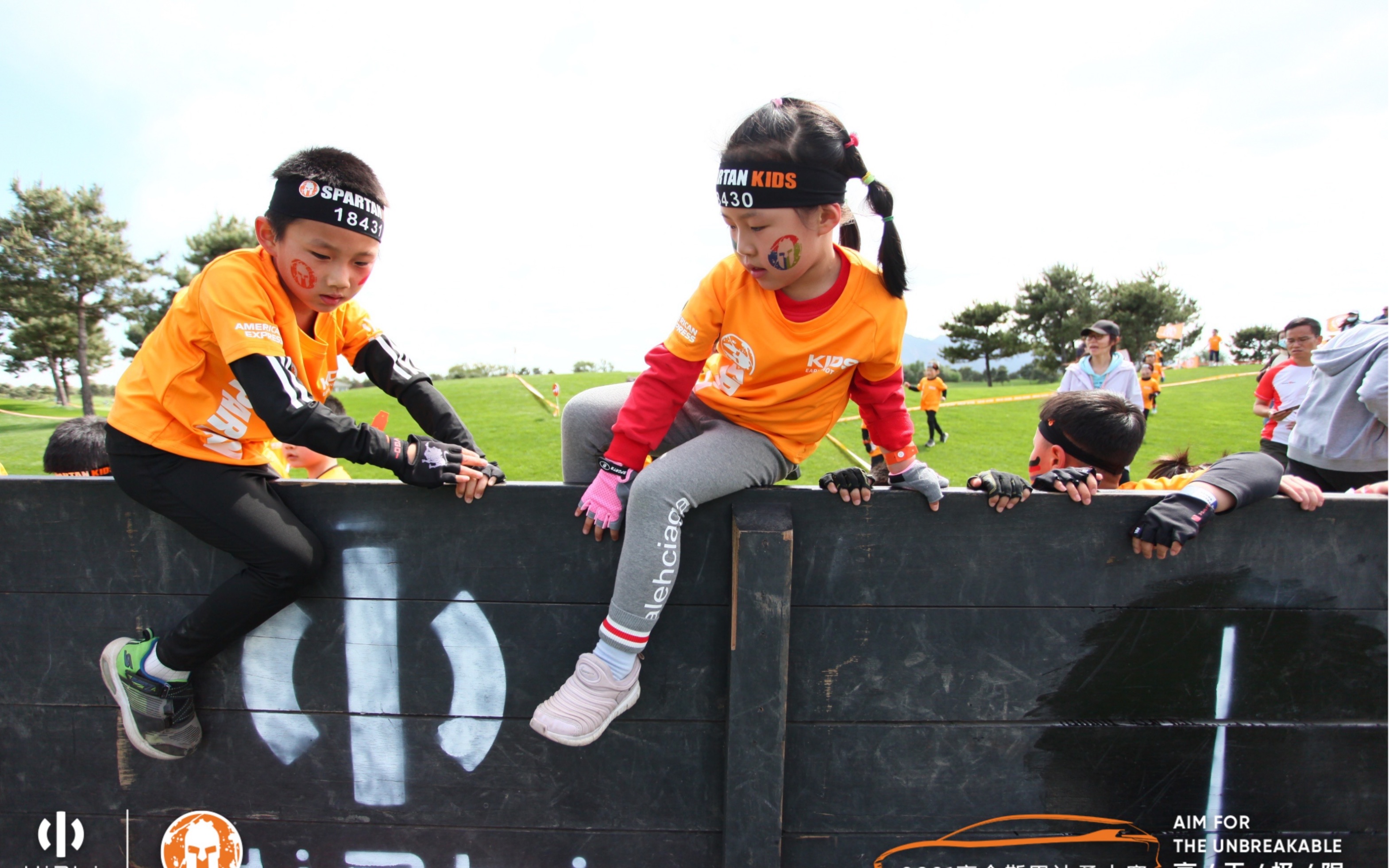 雯笛&微微的2021斯巴达小勇士比赛影像