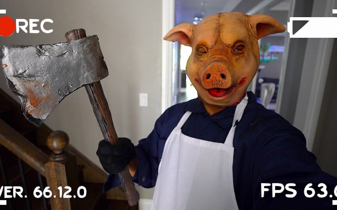 我是一个猪头怪,喜欢躲在别人家里搞偷袭