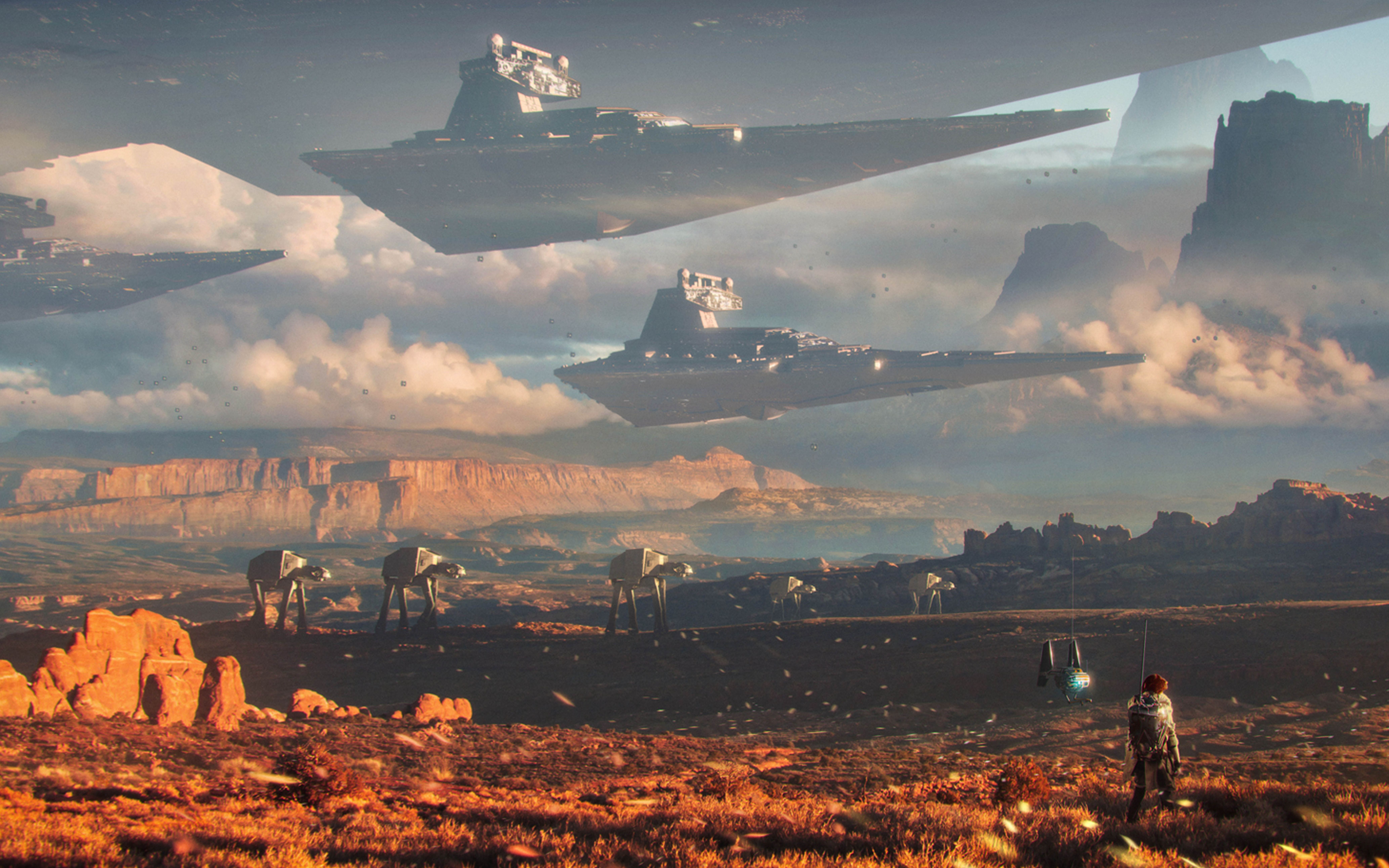 【星球大战】帝国的标志,帝国级歼星舰_哔哩哔哩_bilibili