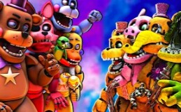 [SFM FNaF] Medicore Melodies vs Rockstar哔哩哔哩bilibili