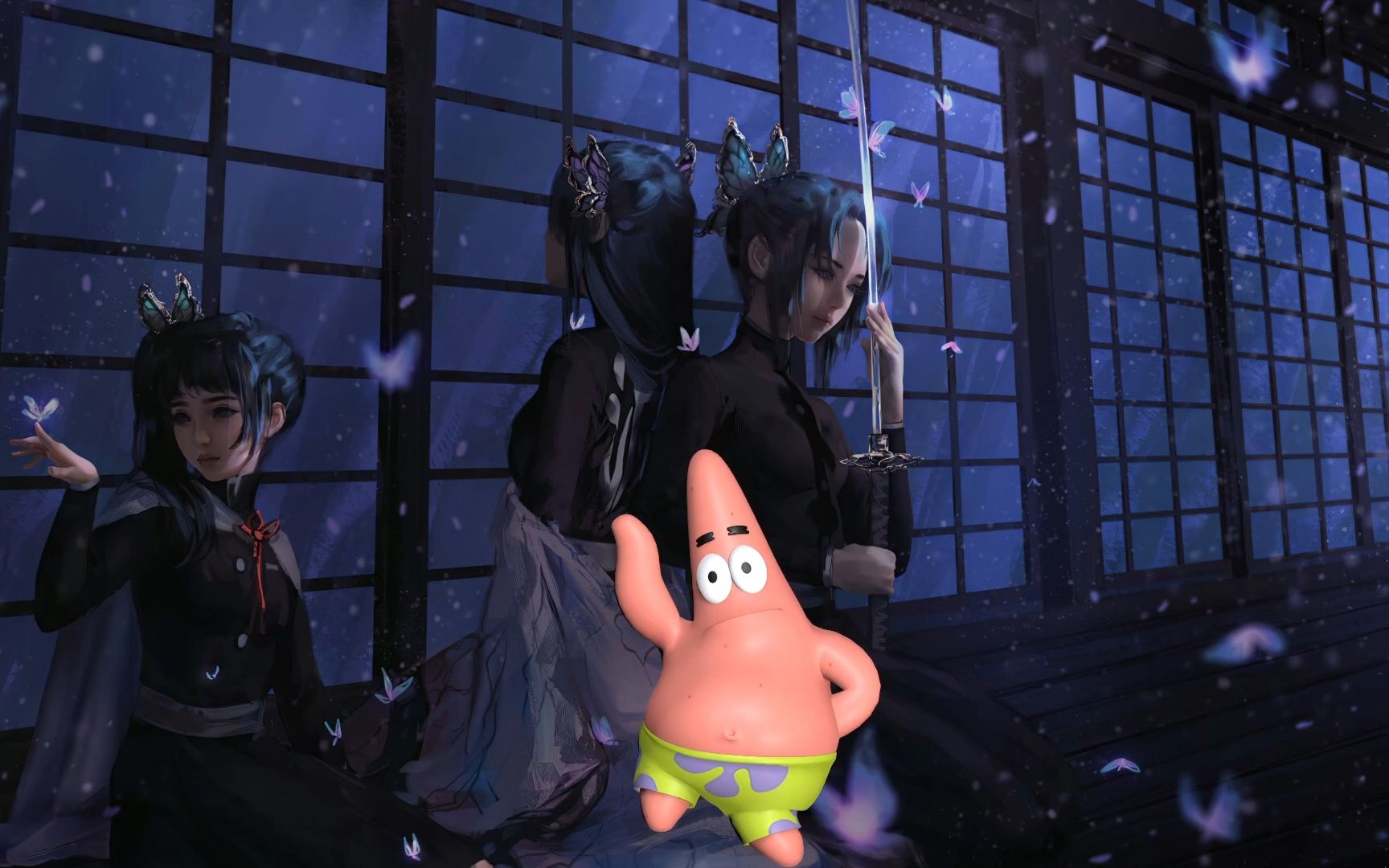 【桌面萌娘3:鱼鱼小姐】派大星测试